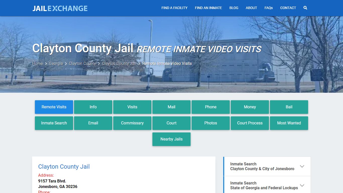 Video Visitation - Clayton County Jail, GA - Jail Exchange